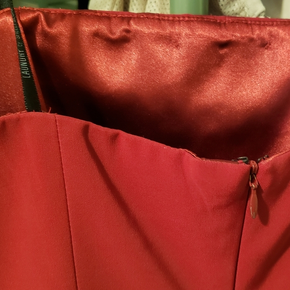 Laundry by Shelli Segal little red dress - Picture 3 of 4